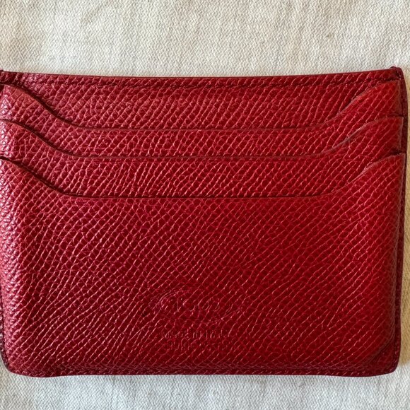 Tod's Card Case in Red - Picture 2 of 4